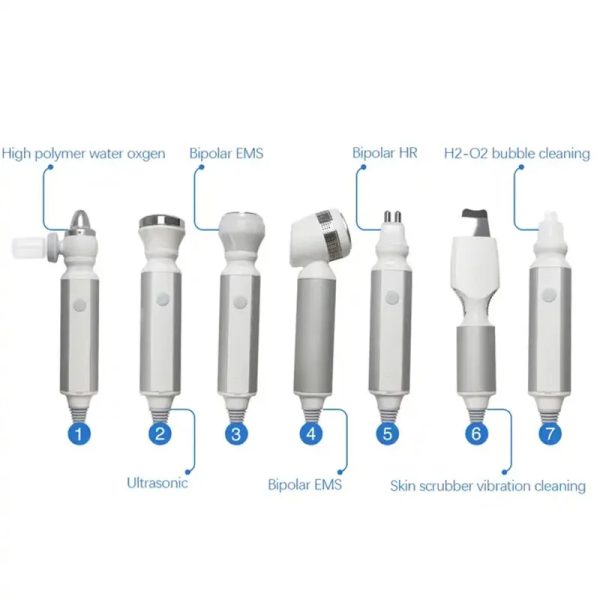 Hydrogen-Oxygen Facial Machine – A 7 in 1 Multifunctional Hydra Face Care Device for Skin Moisturizing - Image 4